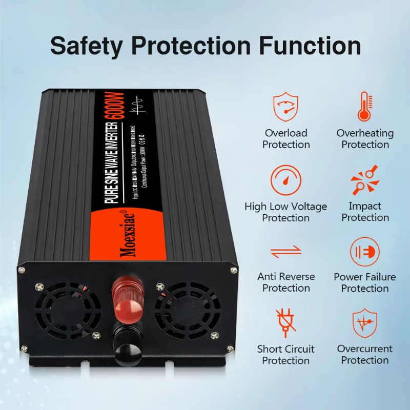 Moexsiac Pure Sine Wave Solar  - Pure Sine Wave Inverter 5000W 48V 220V 评论和价格