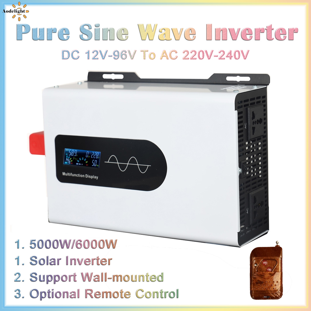 Pure Sine Wave Inverter 12v 22 - Off Grid Solar Inverter 48V 6000W 评论和价格