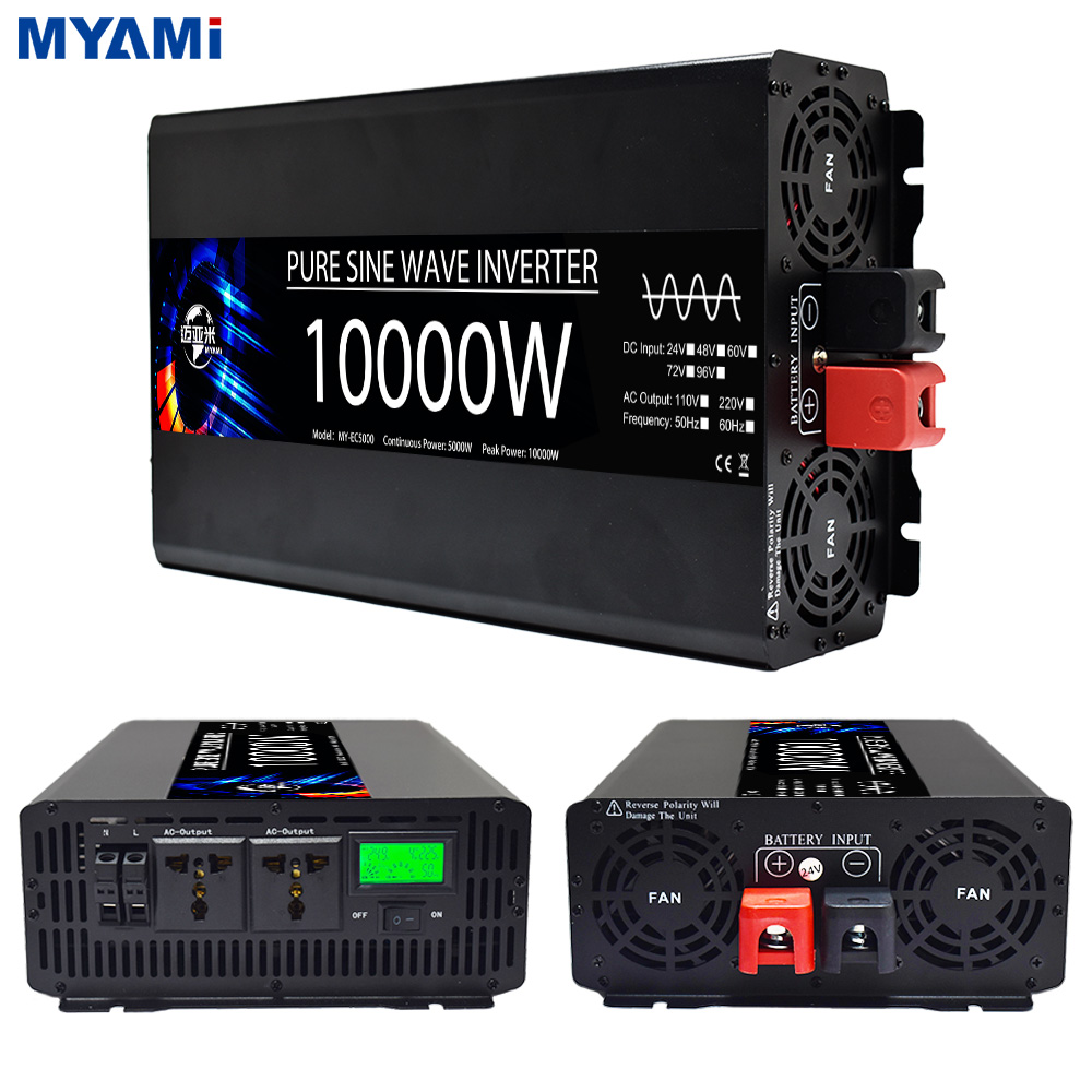 MYAMi 5000W 4000W 3000W 2000W  - Pure Sine Wave Inverter 5000W 48V 220V 评论和价格