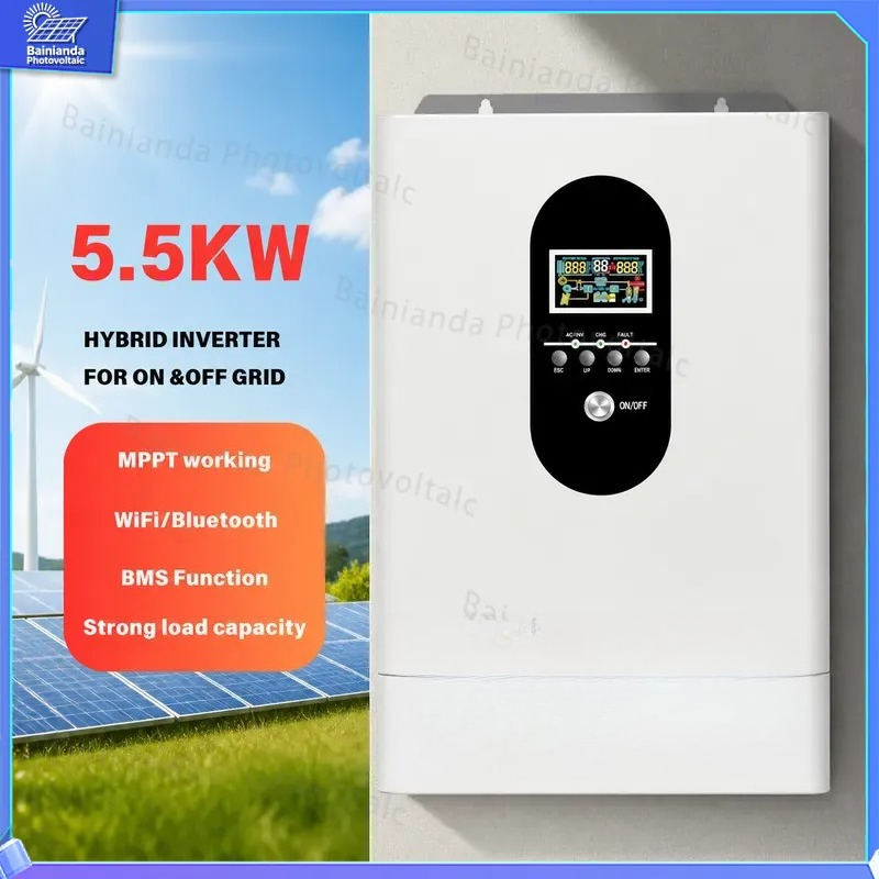 3kW 5.5kW Hybrid Solar Inverte - Hybrid Solar Inverter 5.5Kw Mppt 48V 评论和价格