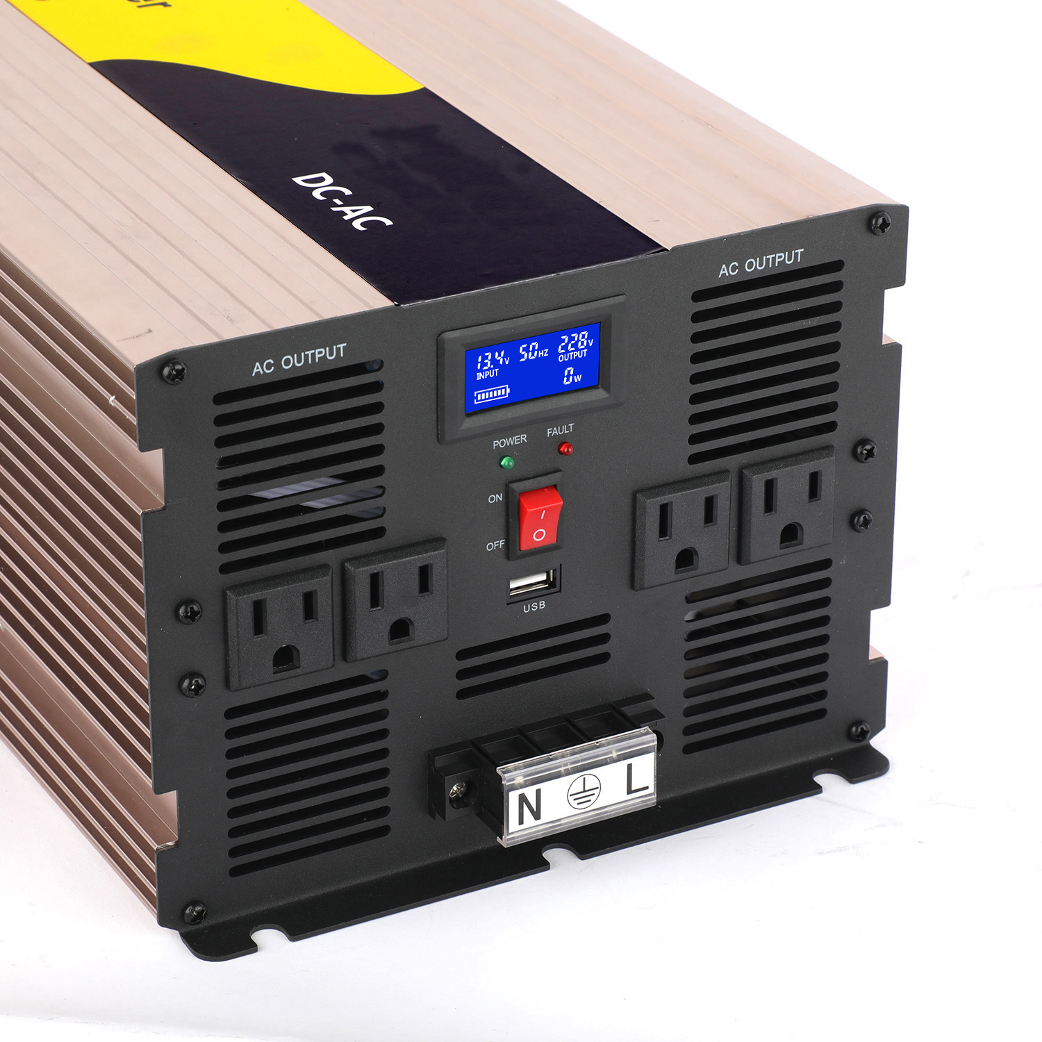 6KW Inverter: 12V, 24V, 48V To - Off Grid Solar Inverter 48V 6000W 评论和价格