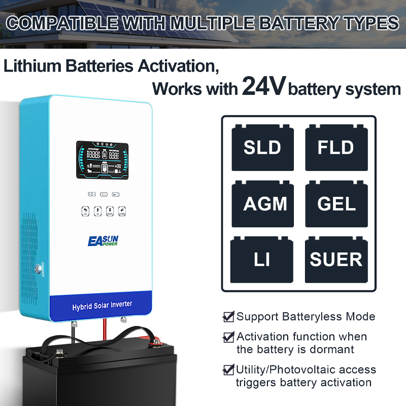 EASUN POWER 4KW 110V Off Grid  - Grid Tie Inverter Limiter 2000W 评论和价格