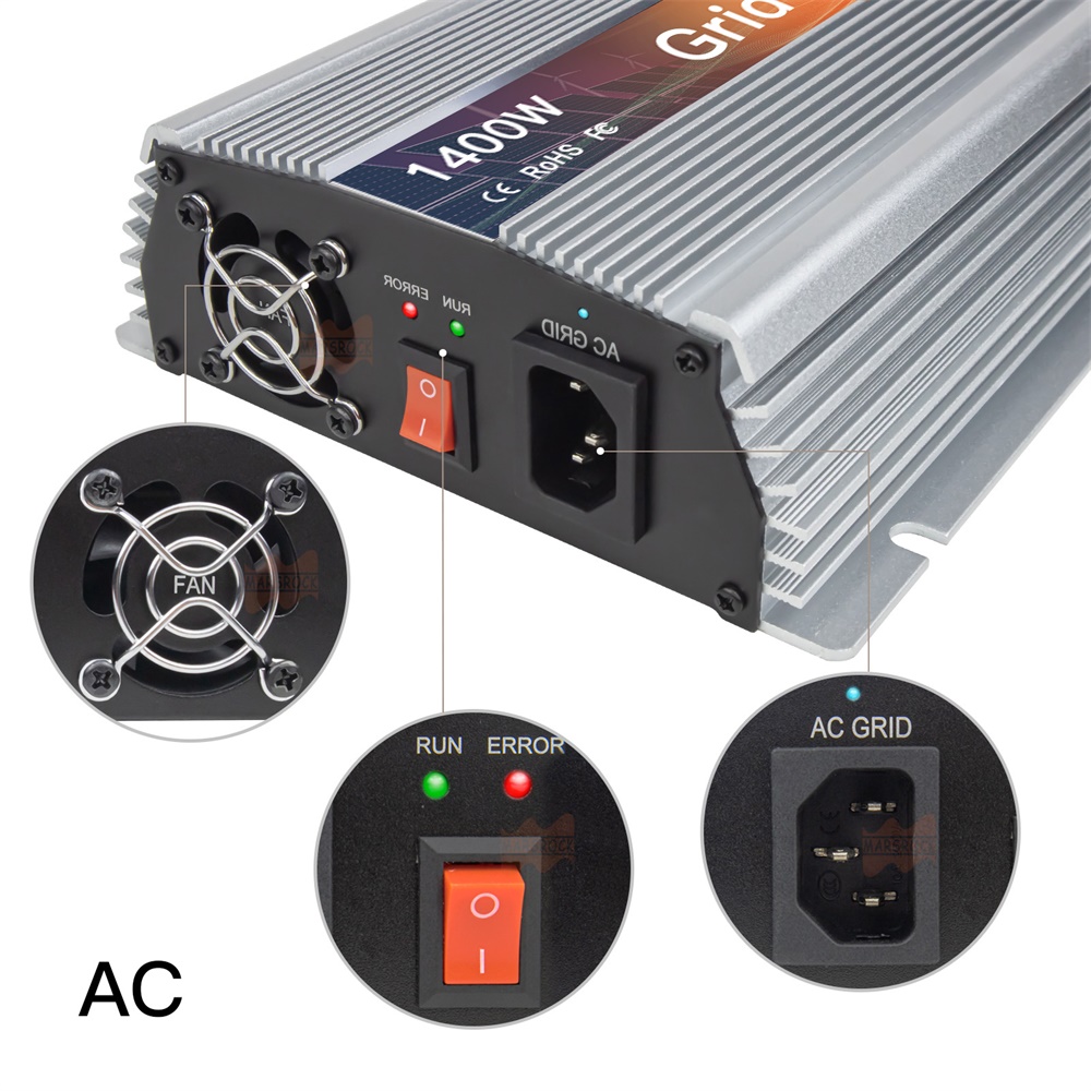 1400W Solar MPPT Micro Inverte - Micro Inverter 1400W Solar Grid Tie 评论和价格