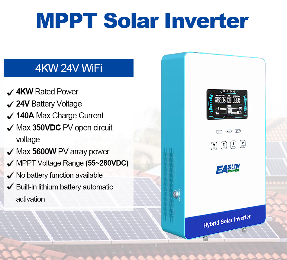 EASUN POWER 4000W 110V Off Gri - Grid Tie Inverter Limiter 2000W 评论和价格