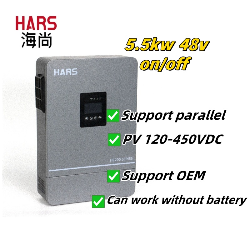 3.6kw 5.5kw 24V 48V 6.2kw Best - Hybrid Solar Inverter 5.5Kw Mppt 48V 评论和价格